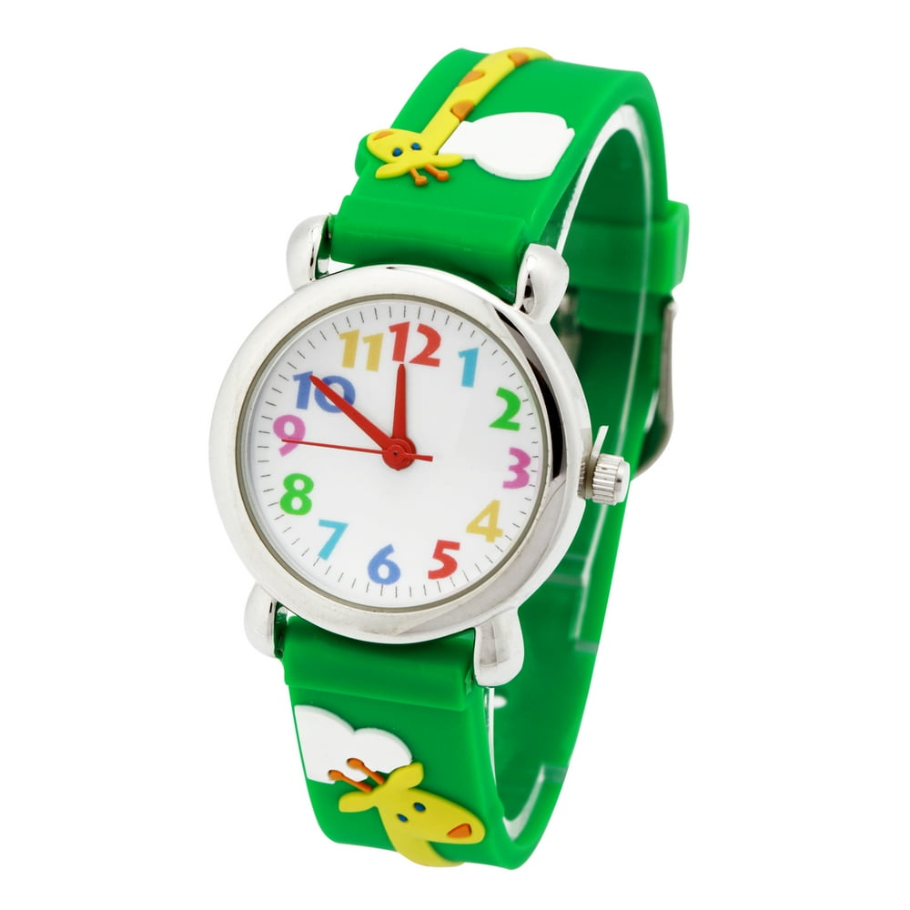 Unbrand Kids Watches 3D Cute Cartoon Waterproof Silicone Children