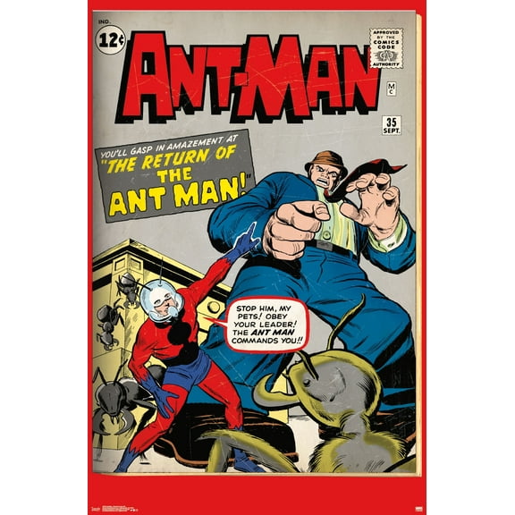 Marvel Comics - Ant-Man - ReVised Cover 27 Wall Poster, 22.375" x 34"
