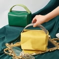 thumbnail image 4 of Nueva bolsa de almacenamiento portátil creativa de cuero de pvc cuadrado color caramelo impermeable de gran capacidad MFZFUKR BST3002251-2, 4 of 5