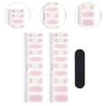 thumbnail image 6 of Gazechimp 20 Pieces Full Nail Wraps Beauty Nail Gel Polish Strips for Home Women, 6 of 8