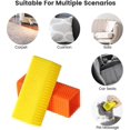 thumbnail image 4 of 2-pack Pet Dog Cat Hair Remover For Cars Furniture Carpet Sofa Hollow Rubber Cleaner Brush, 4 of 5