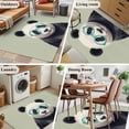 thumbnail image 5 of Kitchen Mats for Floor 3x5 Ft, Sage Green Cute Panda Non Slip Area Rugs for Kitchen Bedroom Entryway, Funny Animals Modern Art Washable Carpet Runner Rug Floor Mats for Bedroom Home Decor, 5 of 8