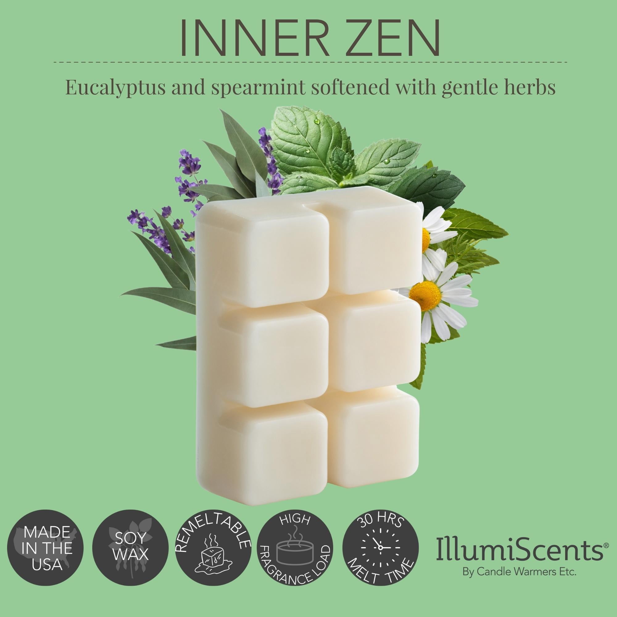 Inner Zen 2.5 oz Soy Blend Wax Fragrance Melt