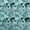 Arctic Blue, variant on oneOone Cotton Flex Arctic Blue Fabric Travel Sewing Material Print Fabric By The Yard 40 Inch Wide