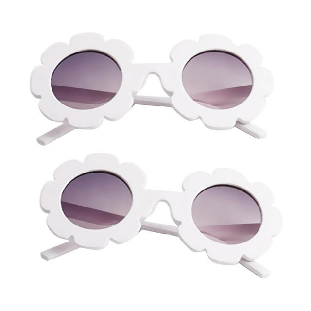 2x Sol para Bebés, Y Niñas, de Plástico Suave para Pequeños, Zulema Gafas de sol para niños niños