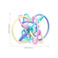 thumbnail image 2 of Infant Manhattan Ball, Baby Teether, Rattle & Hand Grasp Ball For 0-3 Year Olds - Baby Toys, 2 of 5