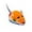 Orange, variant on SPOORYYO Vintage Clockwork Power Mouse Interactive Toy for Unleashing Imagination and Active Play