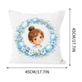thumbnail image 1 of Easter Character Painting Series Cushion - Gift For Kids Soft Throw Pillow For Children's Room Decor Easter Basket Stuffer, 1 of 5