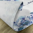 thumbnail image 5 of Ambesonne Watercolor Place Mats Set of 4, Blue Flowers Leaves, Standard Size, Royal Blue Pale Blue, 5 of 6