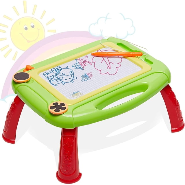 Juguetes para regalos de niños de un año, tablero de dibujo magnético para juguetes para niños de 1 a 2 años, juguetes educativos Montessori para niños de 2, 3 y 4 años, Navidad