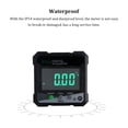 thumbnail image 3 of Youkk IP54 490° Digital Inclinometer Angle Ruler Protractor Dustproof Slope Meter High Precision Single-side Goniometer, 3 of 6