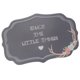 thumbnail image 1 of Alfombrilla de Baño antideslizante Soledad Decoración Multifuncional negro 21.8x13.8x0.5cm, 1 of 10