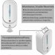 thumbnail image 3 of Automatic wall-mounted hydroalcoholic gel soap dispenser for liquid hand soap 350 ml contactless dispenser infrared sensor, 3 of 4