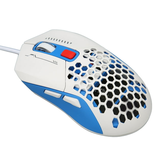 Souris Filaire, Souris d'Ordinateur Filaire USB avec Design Ergonomique, Réduit la Fatigue des Mains et les Muscles, 7200DPI 6 Niveaux Réglables, Rétroéclairée RGB 6 Boutons pour Bureau et Maison