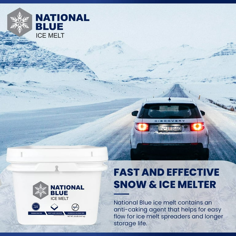 Ice Melt Bucket, Snow Melting Agent Roadway Deicing Agent Fast