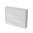 thumbnail image 5 of Dasun 3 Glass Door Wall Cabinets for Kitchen, Living Room and Bathroom(White), 5 of 9