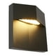 thumbnail image 1 of Lampara Muro Led Exterior Negra Luz Suave Cálida, 1 of 5