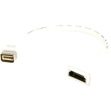 StarTech.com MDVIHDMIMF Mini DVI to HDMI Video Cable Adapter for Macbooks and