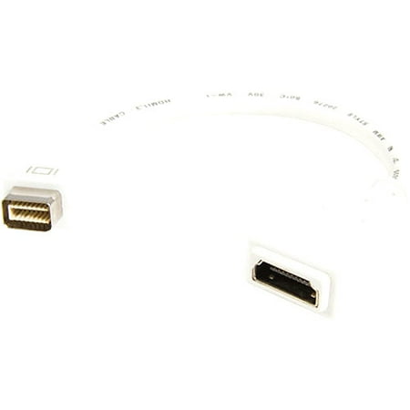 StarTech.com MDVIHDMIMF Mini DVI to HDMI Video Cable Adapter for Macbooks and iMacs