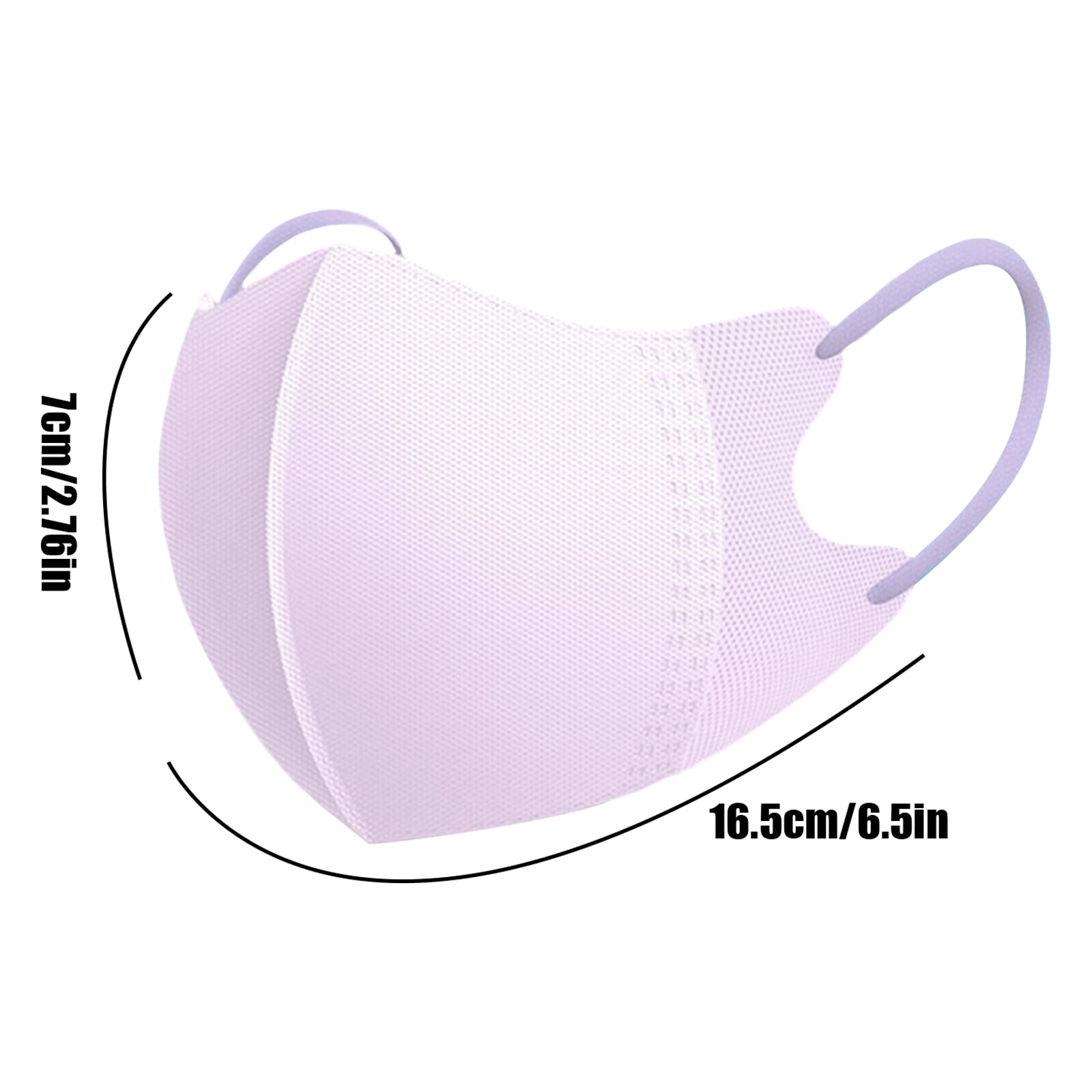 Protective Face Masks 4 Layer Protective Face Masks, Disposable Breathable Dust Respirator For Everyday Home Outdoor And Public Place Protection (Children-50Pack-Pink)
