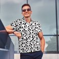 thumbnail image 4 of Fotbe Cute Panda Face Camiseta Polo de Golf para Hombre con Estampado – Camisa Deportiva Transpirable con Cuello Abotonado-4X-Large, 4 of 6