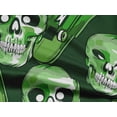 thumbnail image 5 of oneOone Rayon Green Fabric Skull Sewing Craft Projects Fabric Prints By Yard 56 Inch Wide, 5 of 5