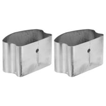 HOMEMAXS 2pcs Handrail End Cap for Stairway Plastic End Caps Handrails Railing Practical Handrail Accessory Handrail End Caps Handrail Plugs for Staircase