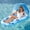 Blue, variant on Joyfy Pool Lounge Float with Canopy for Adult, Inflatable Pool Floats Lounger Raft Floaties Water Floating Recliner Chair with Cup Holders Foot Rest Swimming Pool Floaty
