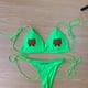 thumbnail image 1 of Sanrio-Bikini de Hello Kitty de Anime japonés Y2K para chicas picantes, traje de baño Sexy para la playa, traje de baño dividido con almohadillas para el pecho, 1 of 4