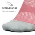 thumbnail image 6 of Feetures Elite Light Cushion No Show Tab Ankle Socks - Sport Sock with Targeted Compression - Rose Tea, S (1 Pair), 6 of 6