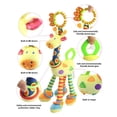 thumbnail image 6 of 3D Giraffe Plush Mobile, Colorful Educational Sensory Hanging Toy for Travel and Interactive Playtime Display Use, 6 of 9