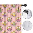thumbnail image 4 of Blackout Kids Curtains,Pink Flower Fairy Pattern Childrens Insulated Curtains Set Of 2,Bedroom Essentials,Toddler Room Decor 42"x54", 4 of 5