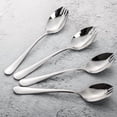 thumbnail image 3 of Sporks, 8-Pack Food-grade Stainless Steel Sporks, 7.4 Inches Long Handle Salad Forks For Dessert, Ice Cream, Salad, Soup, Noodle, Spaghetti, Dishwasher Safe, 3 of 6