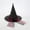 Wine, variant on Elvqul Hat for Women Halloween Casual Solid Lace Wine Ladies Cap Witch Hat Hat
