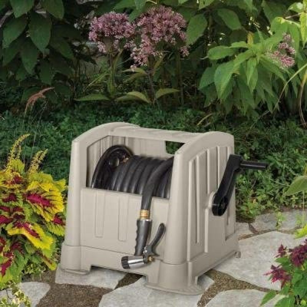 Buy Garden Hose Reel Cart Suncast CPLPPJ100DT Hideaway with 100Foot