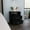 Black, variant on Nightstand with one open shelf / For easy bedside electronics viewing / Two drawers for efficient storage