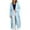 Blue, variant on Elegant Long Knitted Cardigan Sweater Coat for Women Everyday Casual Wear Versatile Open Front Layering Piece Timeless Comfort Red S