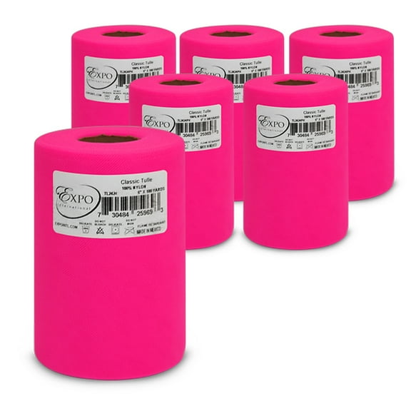 Expo Int'l Premium Matte Tulle Spool of 6-inch X 100 Yards