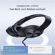 thumbnail image 2 of Auriculares Bluetooth Over-Ear Cancelación Ruido ANC Batería 70H Baja Latencia Gaming Plegables Negro Serie Yunsheng, 2 of 8
