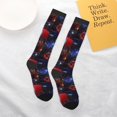 thumbnail image 6 of Saiise Mario A Funny Socks Men Women Boys Kids Adults Novelty Graphic Crew Tube Socks Crazy Design Casual Dress Socks for Sports,Running,Travel, 6 of 7