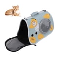 thumbnail image 1 of Portadore De Gatos, Cápsula Transpirable Malla Cápsula Espacial De Gato De Transporte Para Perros Pequeños Gatos, Portador De Mascotas Para Vijar Caminando Caminando Acamp Al, 1 of 7