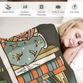 thumbnail image 3 of Orinice Cute Cat Warm Lightweight Blanket Soft Fleece Blankets for All Seasons, Living Room Sofa Decor, Cow Gifts, Multiple Sizes Available 50x60in, 3 of 6