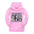 thumbnail image 1 of Pop Taylor Swift The Eras Tour Printed Hoodie Kids Girls Boys Hoodie Casual Pullover Tops Christmas Gifts, 1 of 1