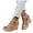 Beige, variant on Espadrille Strappy Platform Wedge Sandals for Women Peep Toe Comfortable Slides with Buckle Ankle Strap Beige Size 7