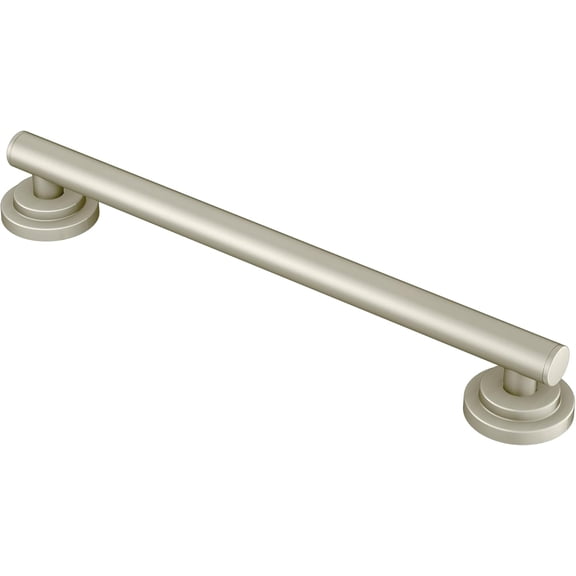 ZMSHOP 24" Bathroom Grab Bar, 500lb Support, Stainless Steel, Brushed Nickel - Modern Safety Rail for Shower/Tub