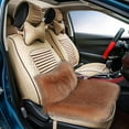 thumbnail image 5 of Sheepskin Car Seat Cover, Long Wool Universal Seat Cushion for Auto, SUV, Truck and Office Chair, Non- & Warm, 5 of 6