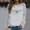Light Gray, variant on Women Sweatshirts Womens Long Sleeve Sweatshirt Women Pullover Green Pullover Adult Sweatshirts for Women Fall Street Style