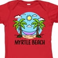 thumbnail image 4 of Inktastic Summer Vacation in Myrtle Beach Boys or Girls Baby Bodysuit, 4 of 5