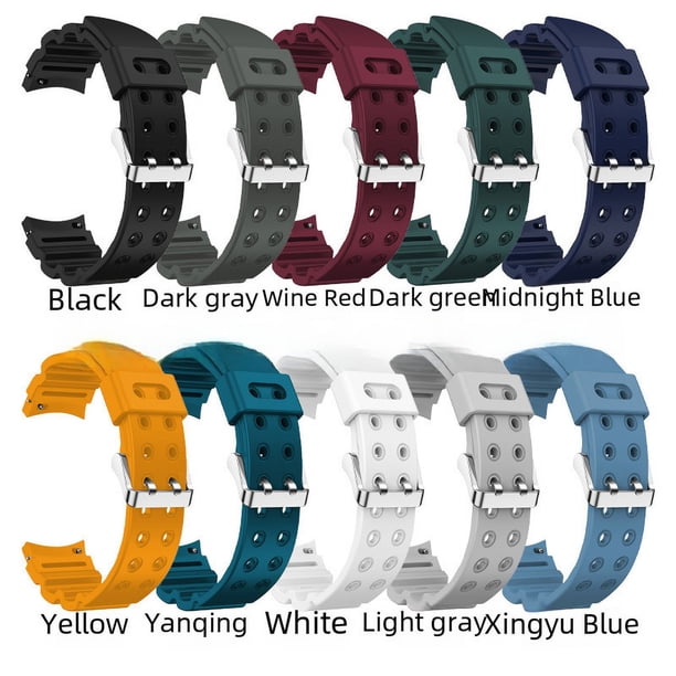 Adecuado para Samsung Galaxy Watch 5Pro Correa de silicona Reloj 5 4 Correa Armor clásica