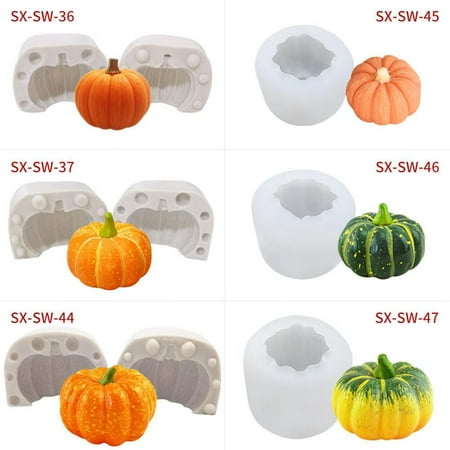 

3D Pumpkin Silicone Mold Non-stick Reusable Baking Mould